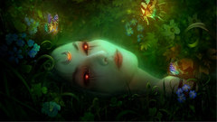 Woman fantasy art artwork