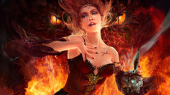 Woman fantasy art artwork