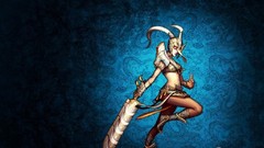 Woman fantasy video games