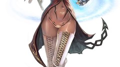 Woman fantasy video games