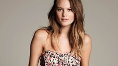 Woman fashion blue eyes brunettes behati prinsloo fashion model 