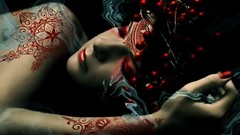 Woman feminine artwork digital art