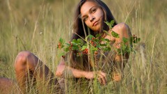 Woman fields Met-Art magazine Freya A