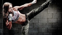 Woman fitness Pauline Nordin