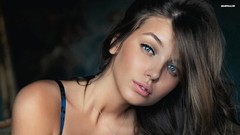 Woman Flipped brunettes models Daria Konovalova