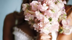 Woman Flowers Lily Aldridge