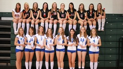 Woman Flowers volleyball