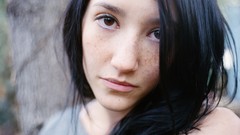 Woman freckles Carre Callaway