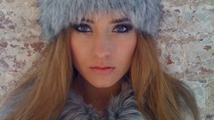 Woman fur Poland blondes blue eyes Polish miss universe fur 