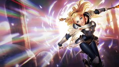 Woman game league mage League of Legends artwork online games 