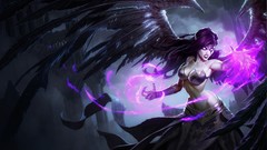 Woman game wings League of Legends morgana