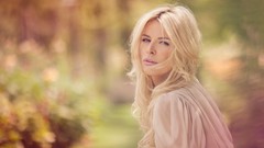 Woman Garden blondes models promised