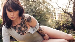 Woman Garden tattoos Gabriella