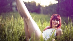 Woman garrett meyers redheads panties portraits Loriel Andrea