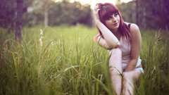 Woman garrett meyers redheads panties portraits Loriel Andrea