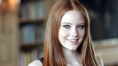 Woman German smiling models redheads Barbara Meier