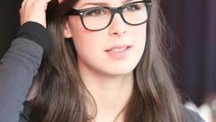 Woman glasses lena meyer-landrut