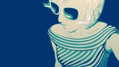 Woman glasses vectors Dylan Rider