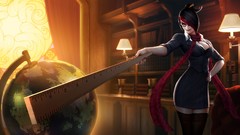 Woman globe school ruler League of Legends FİORA Headmistress 