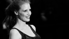 Woman gollum monochrome cannes jessica chastain