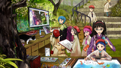 Woman graphics tablets Tablets