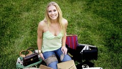 Woman grass emily procter