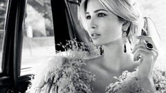 Woman grayscale Ivanka Trump