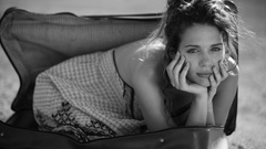 Woman grayscale monochrome Aylin