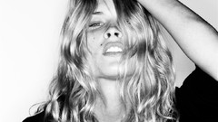 Woman grayscale monochrome Erin