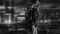 Woman Guns post-apocalyptic ass