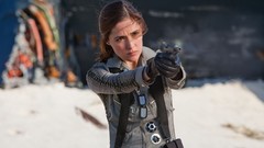 Woman Guns Rose Byrne brunettes X-Men: First Class Makarov 