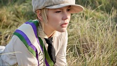 Woman hats Actress blondes short hair lying down teen adelaide 