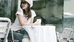 Woman hats asians models Korean Kim Tea Hee