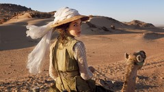 Woman hats Camels Actress brunettes deserts Louise Bourgoin