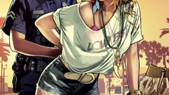 Woman hats earrings blondes grand theft auto 5 rockstar games 