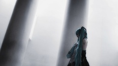 Woman hatsune miku vocaloid cosplay Miiko