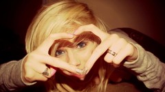 Woman Hearts tabby blondes blue eyes Tabitha Ridiman Tabs24x7