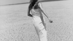 Woman Heather Graham salt flats