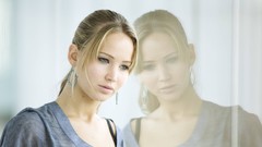 Woman Hollywood Actress brunettes models photo shoot mirrors 