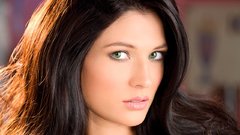 Woman hot model brunette Actress Sexy amanda hanshaw