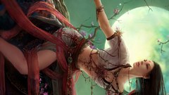 Woman illustrations fantasy art