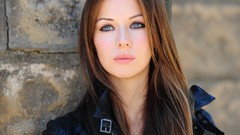 Woman Italy faces blue eyes green eyes brunettes Ashley Mulheron