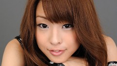 Woman Japan Japanese asians brown eyes bangs Saki Yano