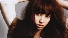 Woman Japan Japanese faces asians brunettes models Haruna 