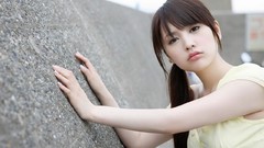 Woman Japanese asians black eyes teen asian girls Shiho