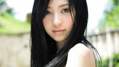 Woman Japanese asians black hair teen Rina Aizawa