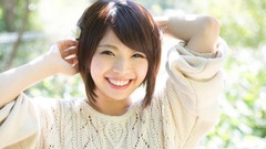 Woman Japanese asians models aino