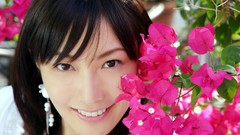 Woman Japanese asians models bougainvillea Nagasawa Nao