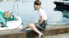 Woman Japanese asians models Rina Aizawa Weekly playboy