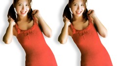 Woman Japanese asians models Simple Background Aki Kawamura